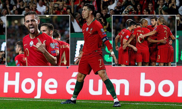 C.Ronaldo ghi bàn thứ 699 trong sự nghiệp, Bồ Đào Nha đại thắng - 1 C.Ronaldo ghi bàn thứ 699 trong sự nghiệp, Bồ Đào Nha đại thắng - 1