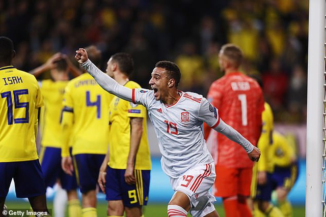 Hòa Thụy Điển, Tây Ban Nha giành vé dự Euro 2020 - 5 Hòa Thụy Điển, Tây Ban Nha giành vé dự Euro 2020 - 5