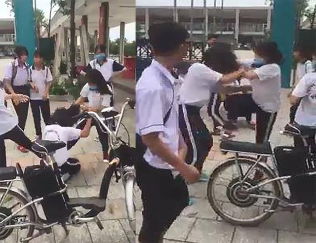 Vụ nữ sinh bị đánh hội đồng: Cảnh cáo, khiển trách 19 học sinh đánh nhau, cổ vũ - 1 Vụ nữ sinh bị đánh hội đồng: Cảnh cáo, khiển trách 19 học sinh đánh nhau, cổ vũ - 1