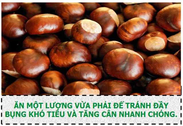Những điều cần lưu ý khi ăn hạt dẻ để tránh gây hại cho sức khỏe - 3 Những điều cần lưu ý khi ăn hạt dẻ để tránh gây hại cho sức khỏe - 3