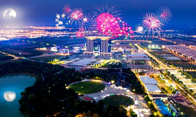 Tối nay Bình Dương bắn pháo hoa mừng sự kiện Thành phố thông minh năm 2019 - 1