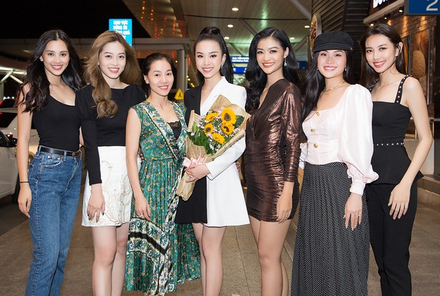Tiểu Vy, Phương Nga tiễn Á hậu Thúy An lên đường sang Ai Cập thi Hoa hậu Liên lục địa - 2