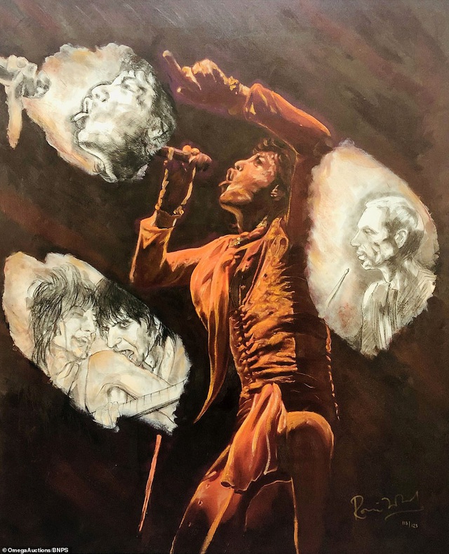 Sửng sốt trước tài năng hội họa của rocker nhóm Rolling Stones - 10 Sửng sốt trước tài năng hội họa của rocker nhóm Rolling Stones - 10