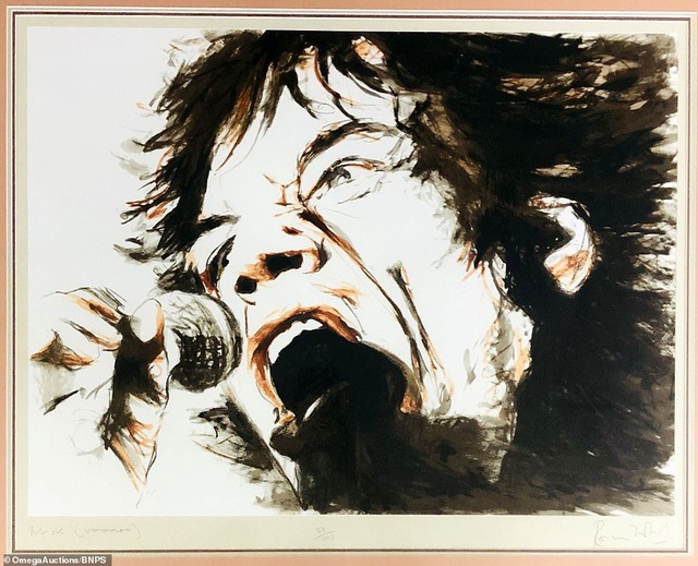 Sửng sốt trước tài năng hội họa của rocker nhóm Rolling Stones - 3 Sửng sốt trước tài năng hội họa của rocker nhóm Rolling Stones - 3