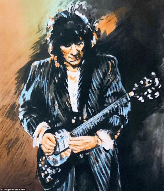 Sửng sốt trước tài năng hội họa của rocker nhóm Rolling Stones - 5 Sửng sốt trước tài năng hội họa của rocker nhóm Rolling Stones - 5