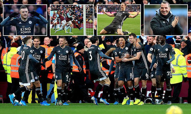 Leicester thắng đậm &ldquo;4 sao&rdquo;, b&aacute;m đuổi Liverpool trong cuộc đua v&ocirc; địch - 1