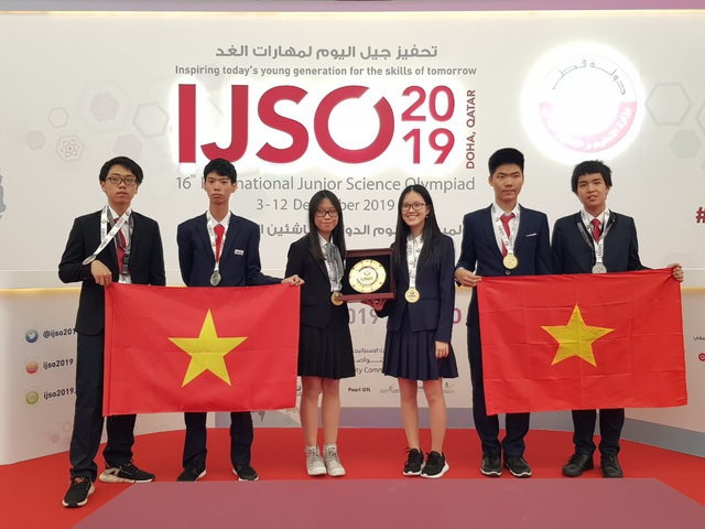 Việt Nam đoạt 3 HCV kỳ thi Olympic Khoa học trẻ quốc tế - 1 Việt Nam đoạt 3 HCV kỳ thi Olympic Khoa học trẻ quốc tế - 1