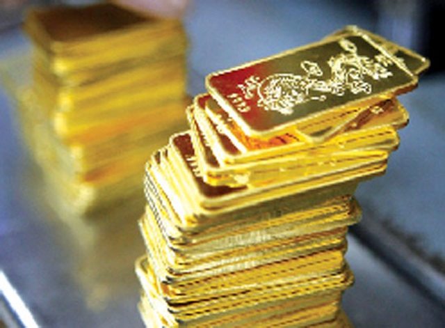 Giá vàng tăng vọt lên mức cao 6 năm - 2