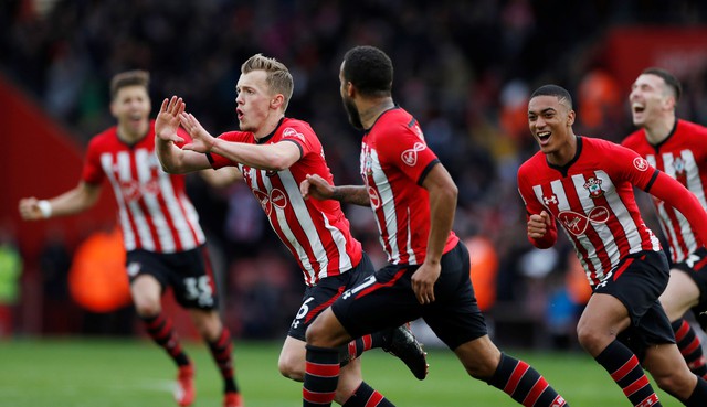 5 phút bùng nổ, Southampton ngược dòng hạ Tottenham - Ảnh 3. 5 phút bùng nổ, Southampton ngược dòng hạ Tottenham - Ảnh 3.
