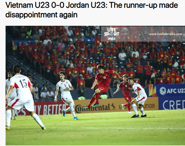 Báo châu Á thất vọng vì U23 Việt Nam vẫn chưa thắng - 2