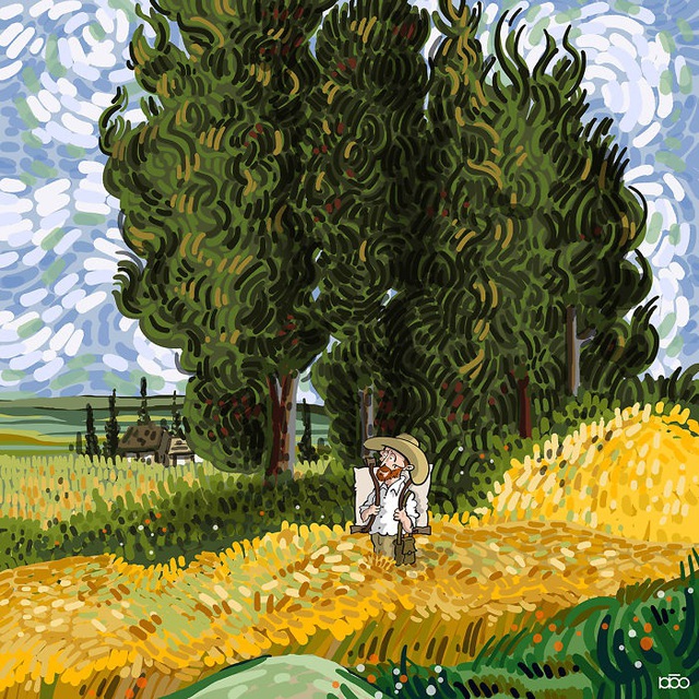 Nếu như Van Gogh có một cuộc đời đẹp đẽ và tươi vui… - 11