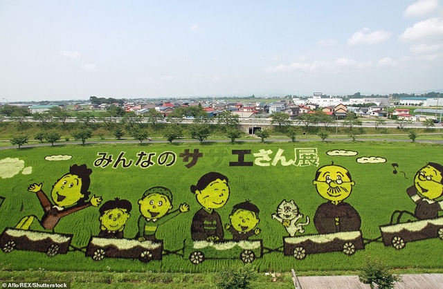 Những cánh đồng lúa “chất chơi” của nông dân Nhật Bản - 5 Những cánh đồng lúa “chất chơi” của nông dân Nhật Bản - 5