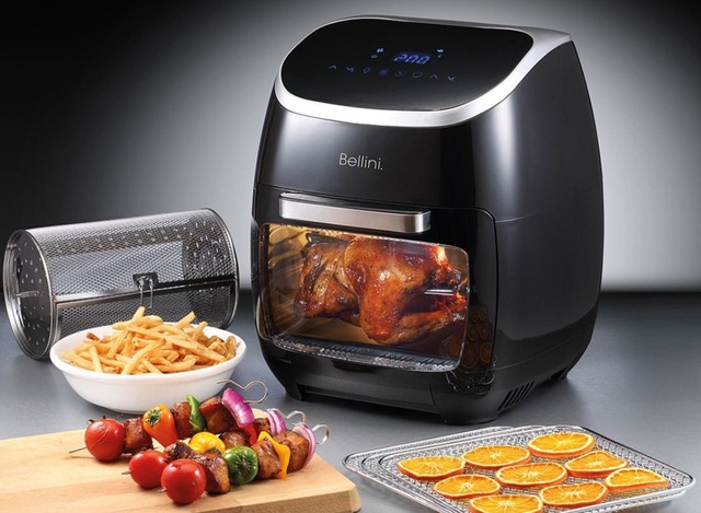 Nấu ăn nhanh, tiết kiệm điện và những ưu điểm của nồi chiên không dầu - 1