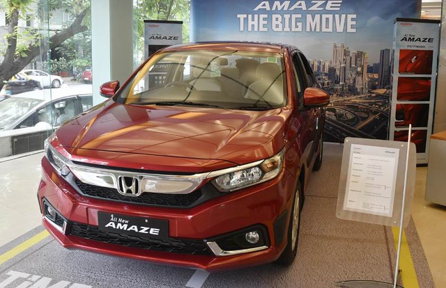 Honda Amaze có giá chỉ từ 198 triệu đồng tại Ấn Độ - 1 Honda Amaze có giá chỉ từ 198 triệu đồng tại Ấn Độ - 1