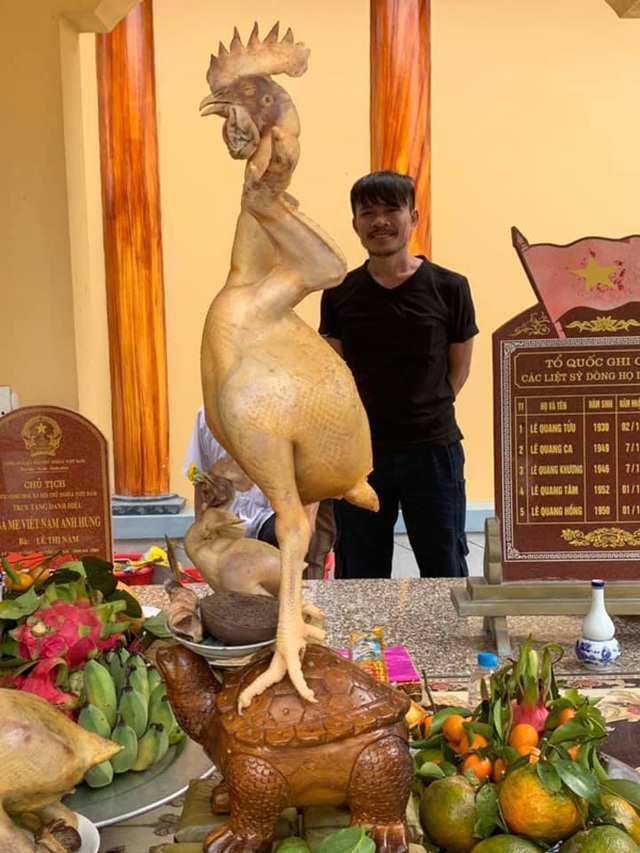 Những mâm cỗ gà chầu vô cùng độc đáo ngày Rằm tháng Giêng - 11 Những mâm cỗ gà chầu vô cùng độc đáo ngày Rằm tháng Giêng - 11