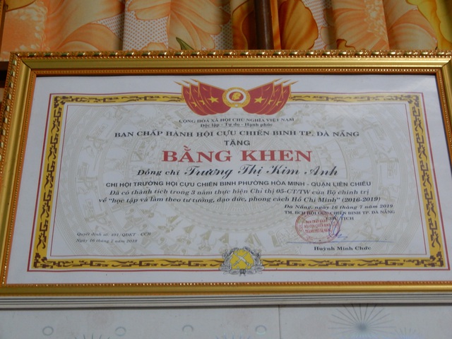 Tấm lòng thơm thảo của nữ cựu chiến binh - 4 Tấm lòng thơm thảo của nữ cựu chiến binh - 4