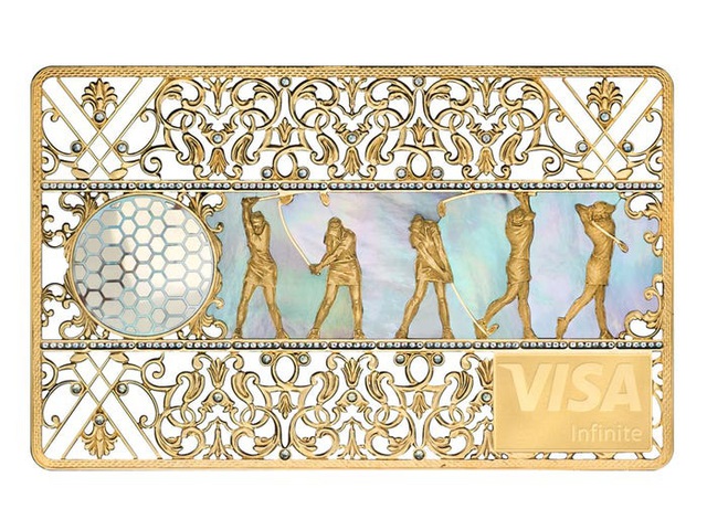 Thẻ tín dụng của giới siêu giàu được làm từ kim cương và vàng - 5