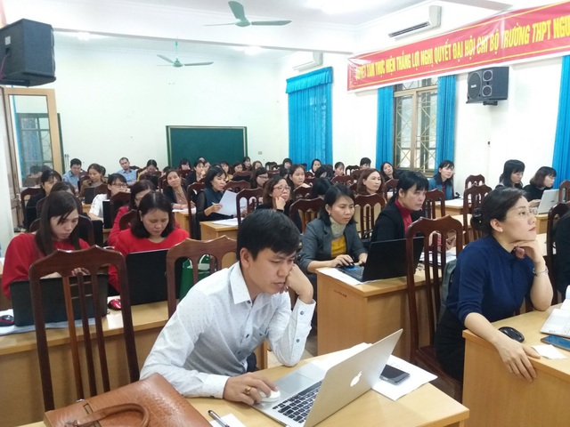 Trường học Ninh Bình đẩy mạnh dạy và học trực tuyến dịp nghỉ phòng dịch Covid-19 - 4