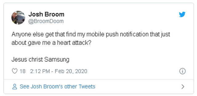 Thông báo kỳ lạ trên điện thoại Samsung khiến nhiều người hoang mang - 2
