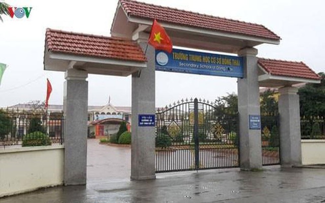 Vụ Hiệu phó bị “tố” bắt học sinh tự tát vào mặt: UBND huyện lên tiếng - 1
