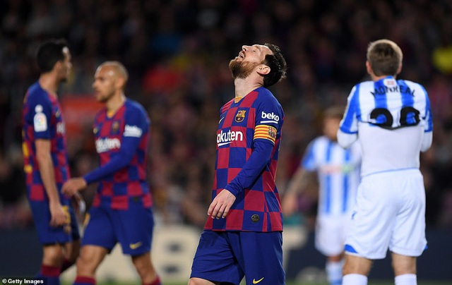 Messi ghi bàn, Barcelona hạ Sociedad và tạm chiếm ngôi đầu bảng - 8 Messi ghi bàn, Barcelona hạ Sociedad và tạm chiếm ngôi đầu bảng - 8