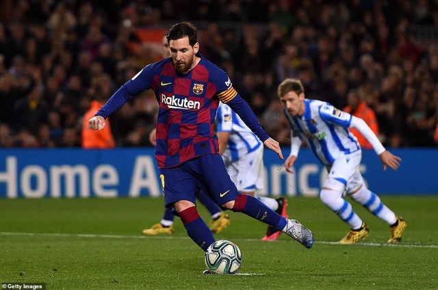 Messi ghi bàn, Barcelona hạ Sociedad và tạm chiếm ngôi đầu bảng - 10 Messi ghi bàn, Barcelona hạ Sociedad và tạm chiếm ngôi đầu bảng - 10