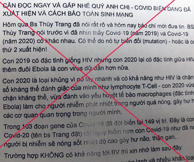 Xử lý người tung hình ảnh bịa đặt “nữ bệnh nhân số 17 nguy kịch” - 2 Xử lý người tung hình ảnh bịa đặt “nữ bệnh nhân số 17 nguy kịch” - 2