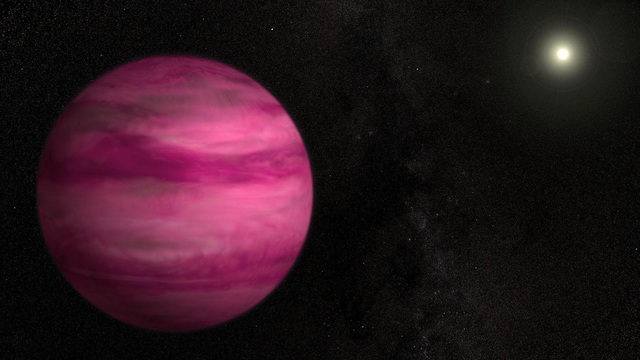 Phát hiện hành tinh có màu hồng kì lạ gần Trái đất - 1