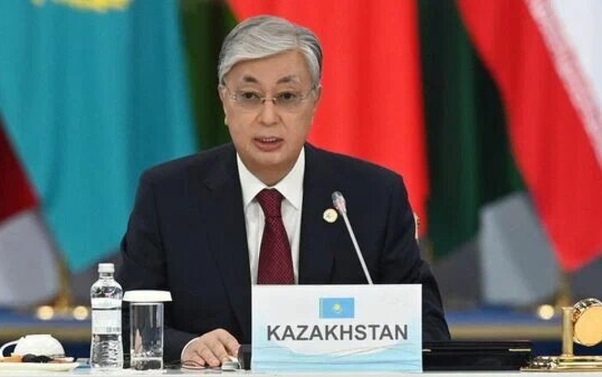 Tổng thống Kazakhstan Kassym Tokayev. Tổng thống Kazakhstan Kassym Tokayev.