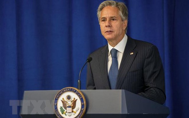 Ngoại trưởng Mỹ Antony Blinken. (Ảnh: AFP/TTXVN).