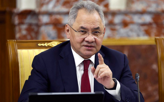 Bộ trưởng Quốc phòng Nga Sergei Shogu. (Ảnh: Sputnik)
Bộ trưởng Quốc phòng Nga Sergei Shogu. (Ảnh: Sputnik)