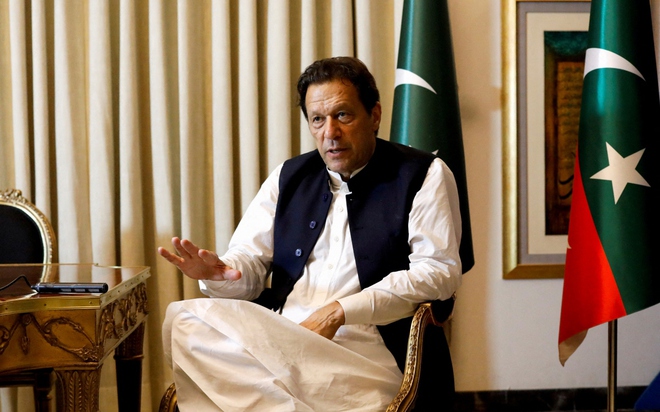 Cựu Thủ tướng Pakistan Imran Khan. Ảnh: Reuters
Cựu Thủ tướng Pakistan Imran Khan. Ảnh: Reuters