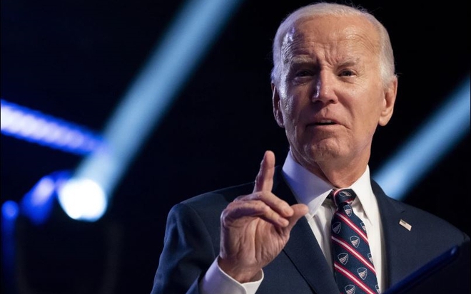 Tổng thống Mỹ Joe Biden dự kiến đọc Thông điệp Liên bang vào ngày 7-3 tới. Ảnh: AP
