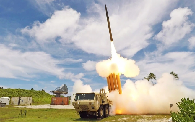 Hệ thống phòng thủ tên lửa THAAD của Mỹ. Ảnh: Lockheed Martin
