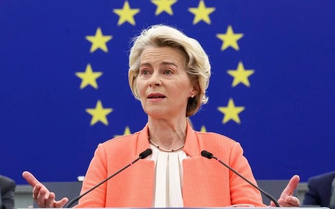 Chủ tịch Ủy ban châu Âu Ursula von der Leyen

