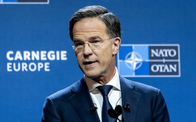 Tổng thư ký NATO Mark Rutte kêu gọi người dân châu Âu cần phải chấp nhận “hy sinh” để dồn nguồn lực ngân sách cho quốc phòng - Ảnh: Le JDD
Tổng thư ký NATO Mark Rutte kêu gọi người dân châu Âu cần phải chấp nhận “hy sinh” để dồn nguồn lực ngân sách cho quốc phòng - Ảnh: Le JDD