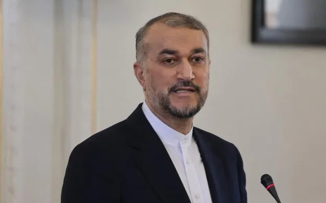 Ngoại trưởng Iran Hossein Amir-Abdollahian. Ảnh: AFP

