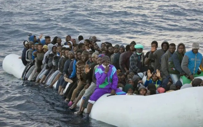 Gia tăng tình trạng di cư bất hợp pháp vào châu Âu (Ảnh: AP)