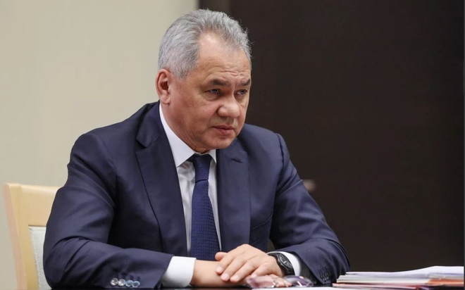 Thư ký Hội đồng An ninh Nga Sergei Shoigu. Ảnh: Reuters
