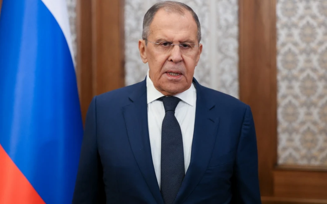 Ngoại trưởng Nga Sergei Lavrov. (Ảnh: AFP/TTXVN)
Ngoại trưởng Nga Sergei Lavrov. (Ảnh: AFP/TTXVN)