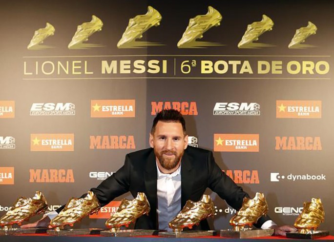 Nhận Chiếc giày vàng thứ 6, Messi tri ân hai nhân vật đặc biệt - Ảnh 8. Nhận Chiếc giày vàng thứ 6, Messi tri ân hai nhân vật đặc biệt - Ảnh 8.