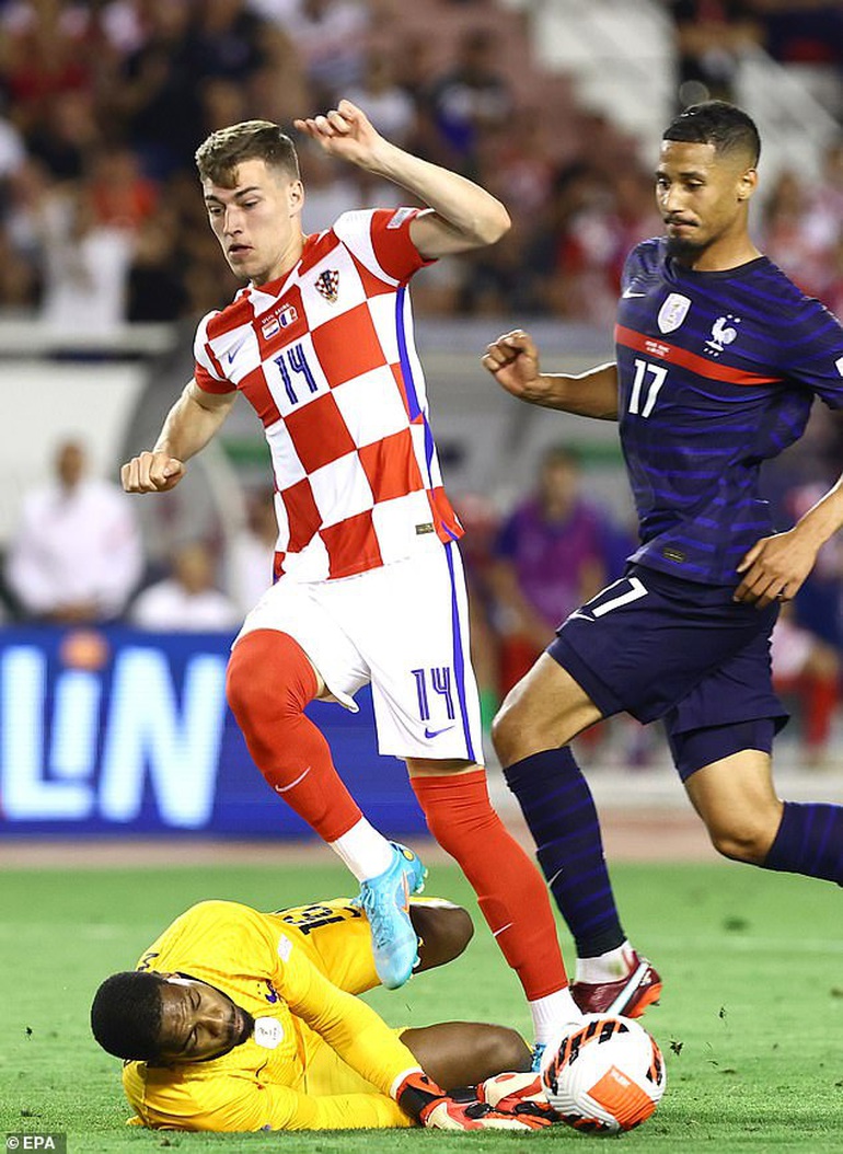 Đội tuyển Pháp bất phân thắng bại với Croatia - 2 Đội tuyển Pháp bất phân thắng bại với Croatia - 2