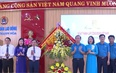 Đồng chí Phó Bí thư Thường trực Tỉnh uỷ Lại Thế Nguyên chúc mừng kỷ niệm 93 năm ngày thành lập Công đoàn Việt Nam