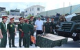 Chấm thi Kỹ thuật Tăng Thiết giáp toàn quân tại Bộ Chỉ huy Quân sự tỉnh Thanh Hóa