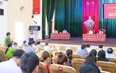 Phó Bí thư Thường trực Tỉnh uỷ Lại Thế Nguyên
tiếp xúc cử tri tại huyện Mường Lát
