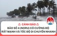 Những lưu ý người dân cần biết để chủ động ứng phó với bão Noru
