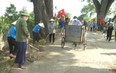 Huyện Triệu Sơn ra quân vệ sinh môi trường, giải tỏa vi phạm hành lang an toàn giao thông