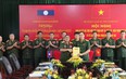 Hội đàm, ký kết hợp tác thực hiện nhiệm vụ giữa Bộ CHQS hai tỉnh Thanh Hóa - Hủa Phăn