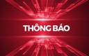Thông báo thời gian, chương trình kỳ họp thứ 33, HĐND tỉnh khóa XVIII, nhiệm kỳ 2021-2026