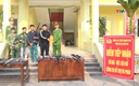 Công an xã Vân Du vận động giao nộp vũ khí, pháo 
